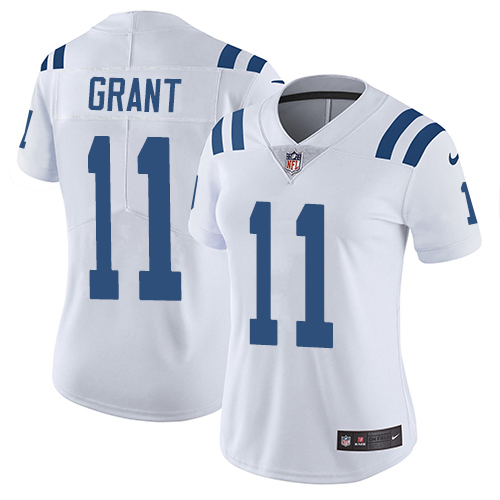 Indianapolis Colts 11 Limited Ryan Grant White Nike NFL Road Women JerseyVapor Untouchable jerseys